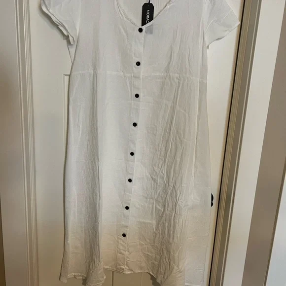 Dresses | Beautiful White Dress From Nora Cora Nwt | Poshmark